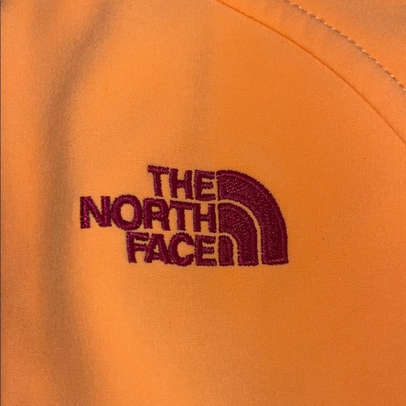 The North Face Vibrant Orange Fleece Jacket - Picture 3 of 6